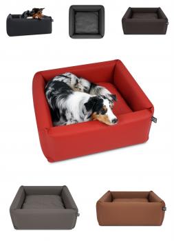 Hundebett mypado Quadro Kunstleder-Premium